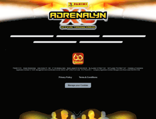 paniniadrenalyn.com screenshot