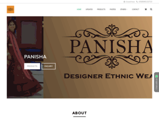 panisha.in screenshot