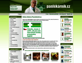 panlekarnik.cz screenshot