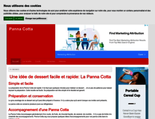 panna-cotta.org screenshot