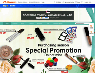 panni.en.alibaba.com screenshot
