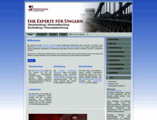 pannonia-consulting.com screenshot