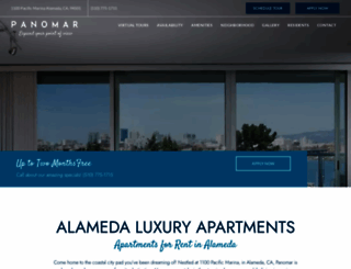 panomarapartments.com screenshot