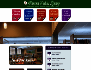 panoralibrary.com screenshot