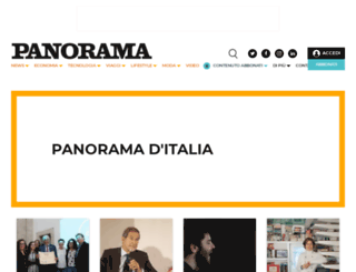 panoramaditalia.it screenshot