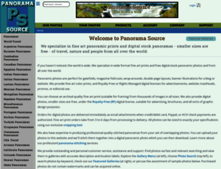panoramasource.com screenshot