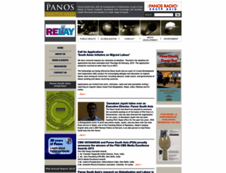 panossouthasia.org screenshot