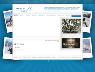 pansionlucic.com screenshot