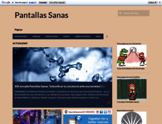 pantallassanas.blogspot.com screenshot