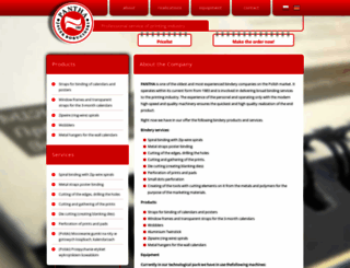 pantha.com.pl screenshot
