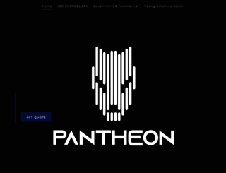 pantheonled.com screenshot