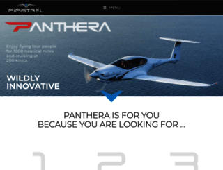 panthera-aircraft.com screenshot