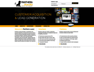 pantheraleads.com screenshot