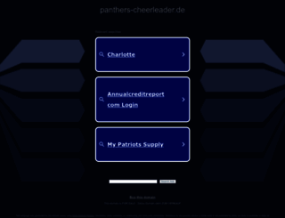 panthers-cheerleader.de screenshot
