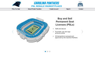 Access panthers.strmarketplace.com. Carolina Panthers Official PSL  Marketplace