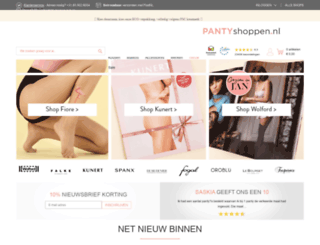 pantyshoppen.nl screenshot