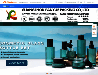 panyuepacking.en.alibaba.com screenshot