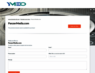 panzermedia.com screenshot