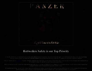 panzerrottweilers.com screenshot