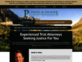 paoli-law.com screenshot