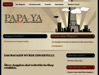 papa-ya.de screenshot