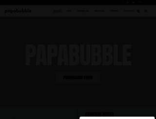 papabubble.com screenshot