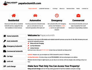 papalocksmith.com screenshot