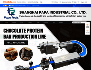 papamachine.en.alibaba.com screenshot
