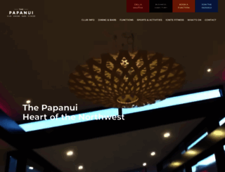 papanuiclub.co.nz screenshot