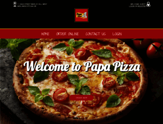 papapizza-online.co.uk screenshot