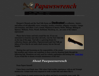 papawswrench.com screenshot