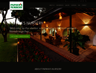 papayasnursery.com screenshot