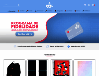 papelariareal.com.br screenshot