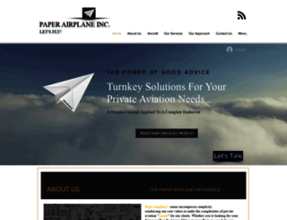 paperairplaneinc.com screenshot