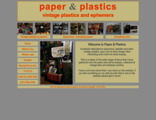 paperandplastics.co.uk screenshot