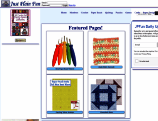 paperbeadcrafts.com screenshot