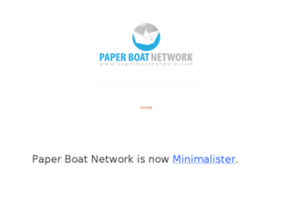 paperboatnetwork.com screenshot