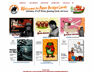 paperbridgecards.com screenshot