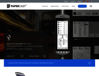 papercast.com screenshot