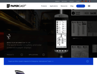 papercast.net screenshot