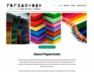 paperchain.co.za screenshot