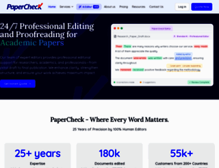 papercheck.com screenshot