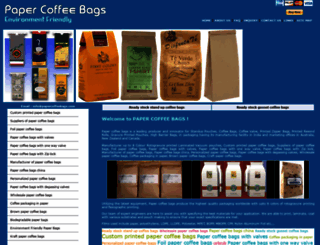 papercoffeebags.com screenshot