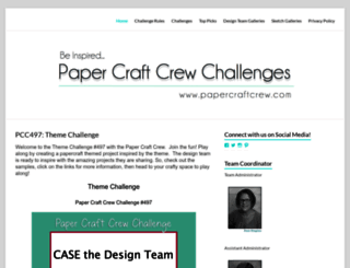 papercraftcrew.com screenshot