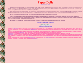 paperdollspenpals.com screenshot