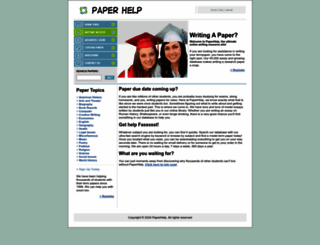 paperhelp.com screenshot