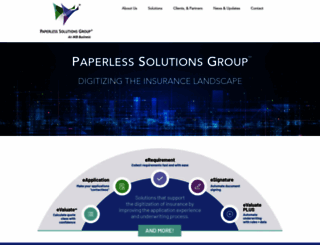paperlessolutions.net screenshot
