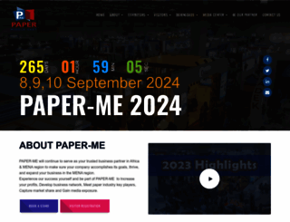 papermideast.com screenshot