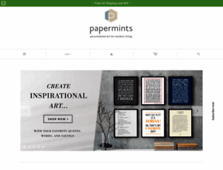 papermints.com screenshot