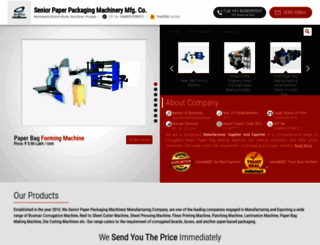 paperpackagingmachinery.com screenshot